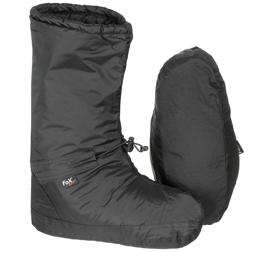 Fox Outdoor - Biwakschuhe -  "Polar" -  winddicht -  schwarz