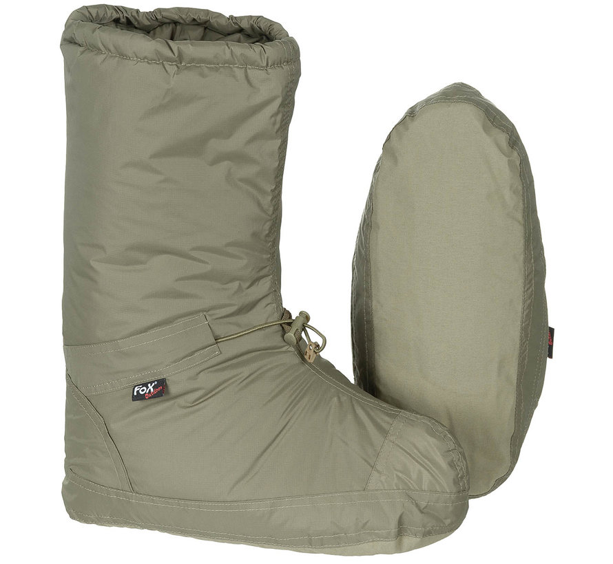 Fox Outdoor - Biwakschuhe - "Polar" - winddicht - oliv