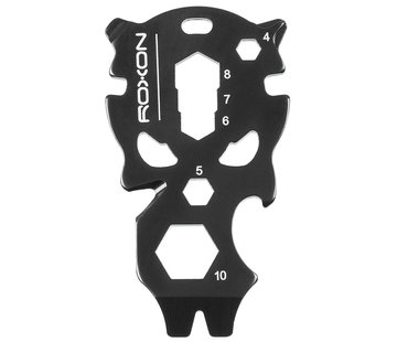 MFH Max Fuchs - ROXON Multitool  -  9 en 1  -  Noir