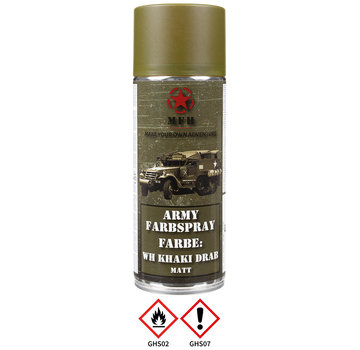 MFH MFH - Pulvérisation de couleur de l'armée  -  WH KHAKI DRAB  -  Faible  -  400 ml