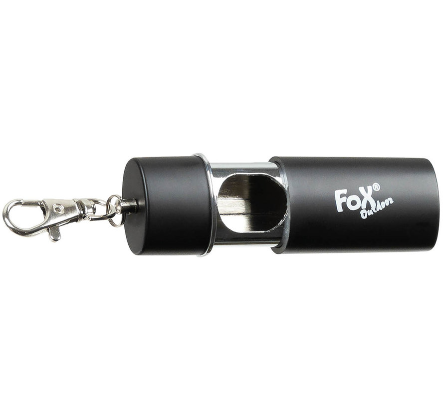 Fox Outdoor - Asbak  -  "Travel"  -  Zwarte