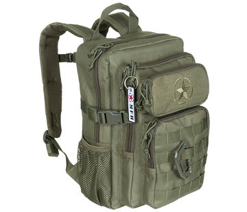 MFH Professioneller amerikanischer militärischer olivgrüner Rucksack "Youngster" Assault