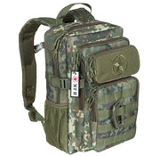 MFH Professionele Amerikaanse (US) militaire camouflage rugzak BW Camo type "Youngster" Assault (15l)