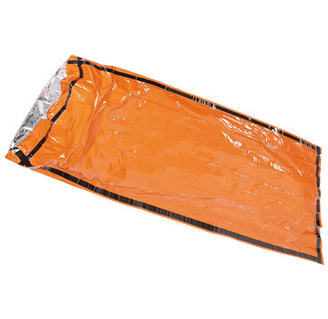 Fox Outdoor Fox Outdoor - Noodslaapzak  -  Oranje  -  aan de ene kant met aluminium gecoate