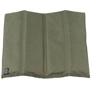 MFH Coussin de siège thermo vert armée pliable. Idéal pour les activités en déplacement et de plein air.