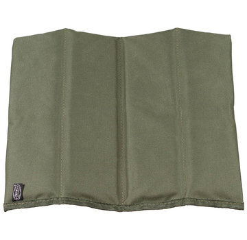 MFH Coussin de siège thermo vert armée pliable. Idéal pour les activités en déplacement et de plein air.