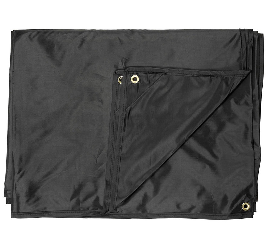 MFH - Dekzeil - "Tarp" - Zwarte - ca. 200 x 300 cm