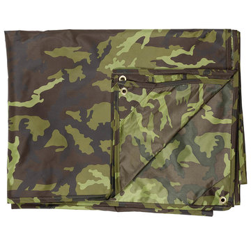 MFH MFH - Bâche polyvalente  -  "Tarp"  -  M 95 Camouflage CZ  -  env. 300 x 500 cm