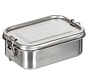 Fox Outdoor - Lunchbox -  "Premium" -  Edelstahl - ca. 16 x 11 - 5 x 6 cm