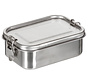 Fox Outdoor - Lunchbox  -  "Premium"  -  Rvs  -  ca. 16 x 11  -  5 x 6 cm