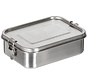 Fox Outdoor - Lunchbox  -  "Premium"  -  acier inoxydable  -  env. 19x14  -  5x6  -  5 cm