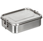 Fox Outdoor - Lunchbox -  "Premium" -  Edelstahl -  ca. 19x14 - 5x6 - 5 cm