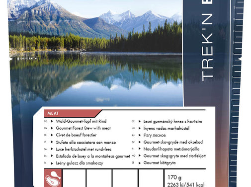 TrekNEat TrekNEat - Trek 'n Manger - Forêt Gourmet - Pot avec du bœuf - 7% de TVA