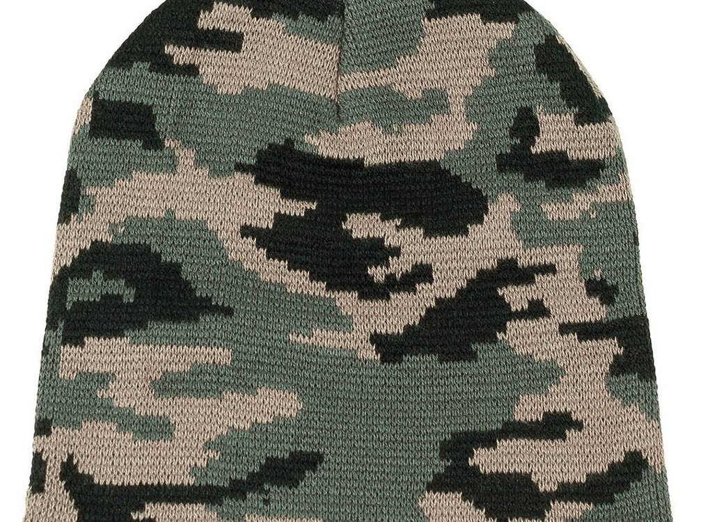 MFH Fijn gebreide "Woodland" commando muts  (Beanie) gemaakt van 100% wol