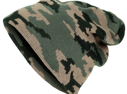 MFH Fijn gebreide "Woodland" commando muts (Beanie) gemaakt van 100% wol