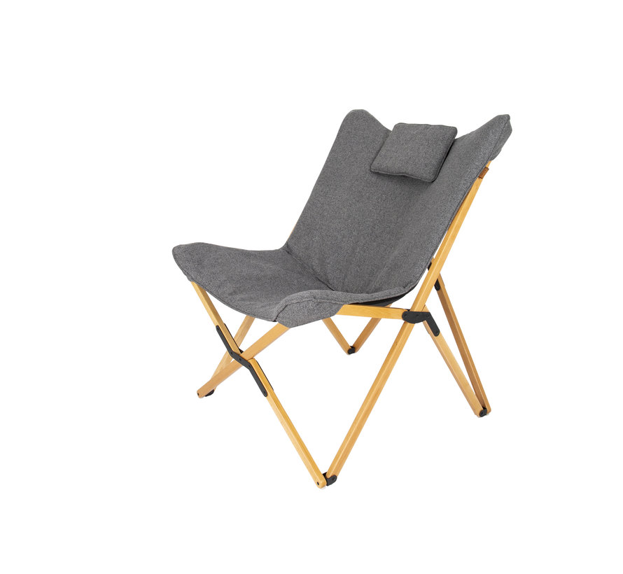 Bo - Camp - Extérieur urbain - Chaise de détente - Wembley - L - Nika - Gris