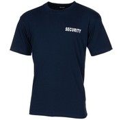 MFH MFH - Shirt  -  Blauwe  -  "Security"  -  Afgedrukt