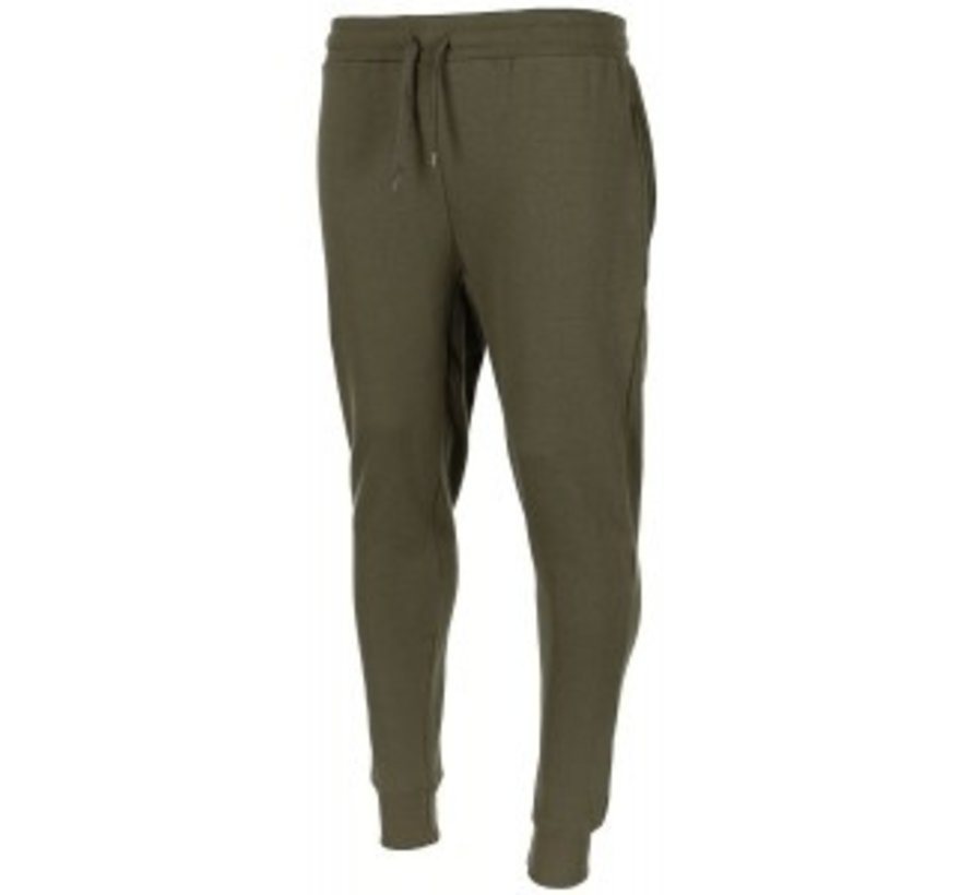 MFH - Pantalon d’entraînement  -  "Jogger"  -  Olive