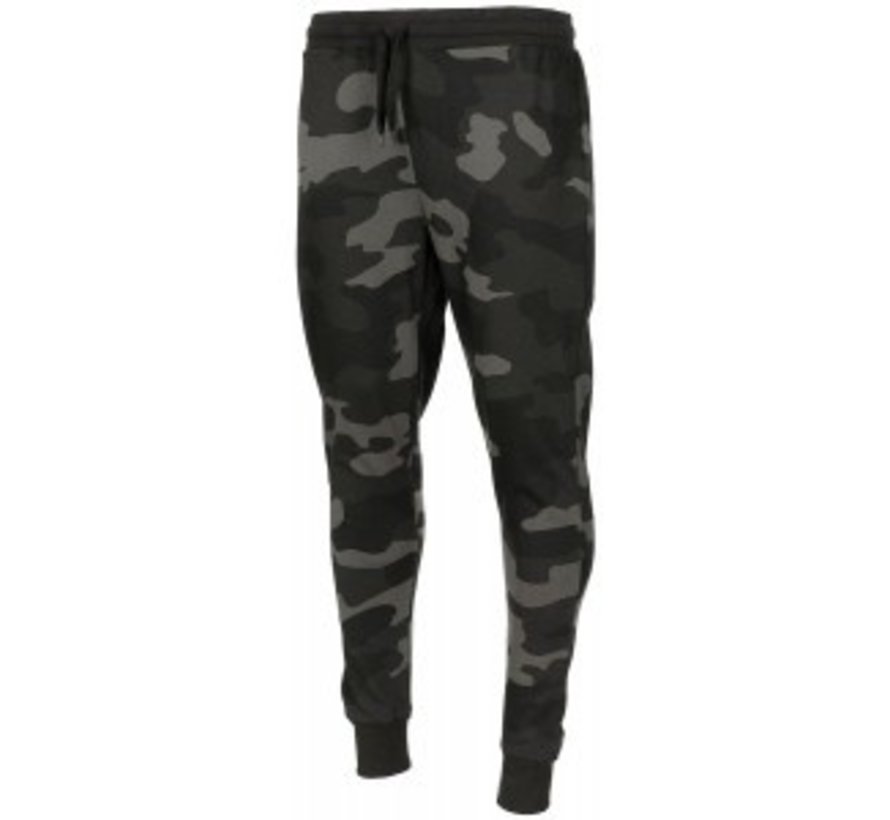 MFH - Pantalon d’entraînement  -  "Jogger"  -  camouflage sombre