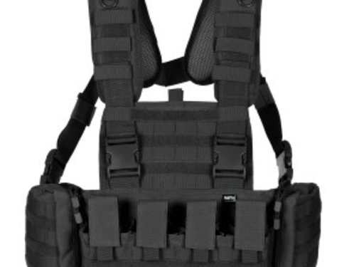 MFH MFHProfessional - Chest Rig -  "Mission" -  schwarz