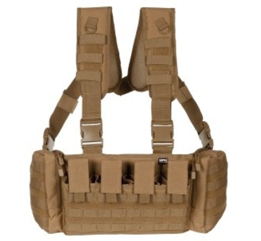 MFHProfessional - Chest Rig -  "Mission" -  coyote tan