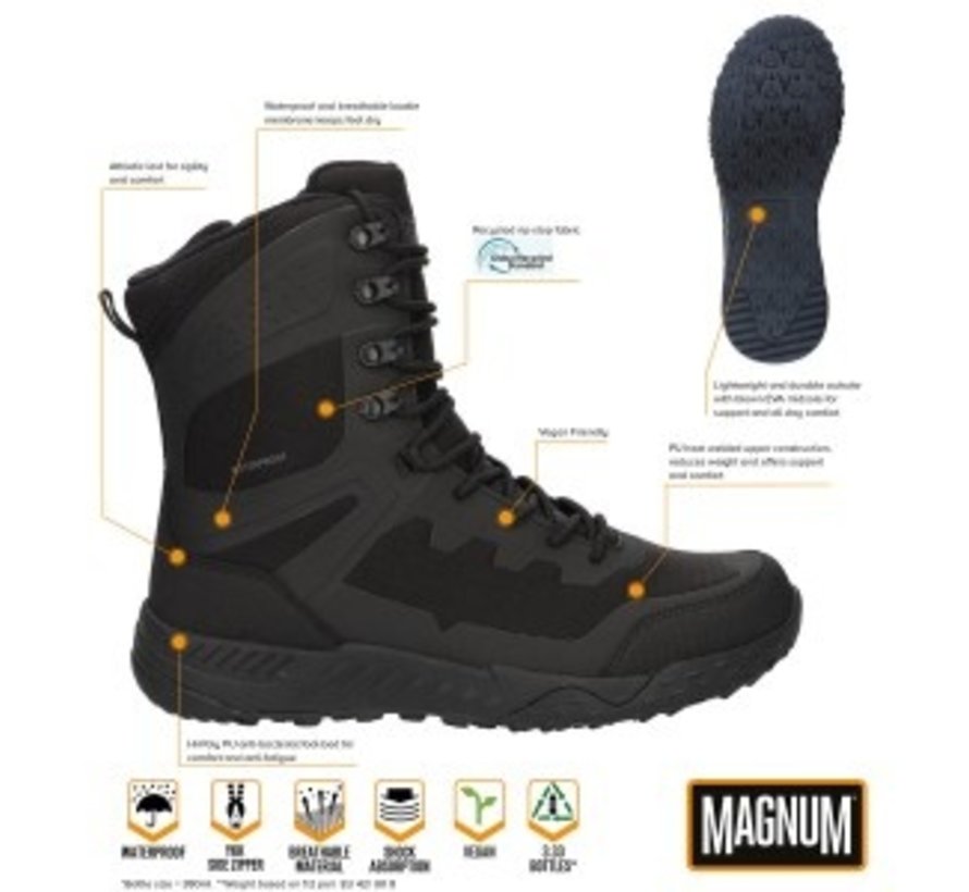 Magnum - Einsatzstiefel -  "MAGNUM" -  Ultima 8.0 SZ WP -  schwarz