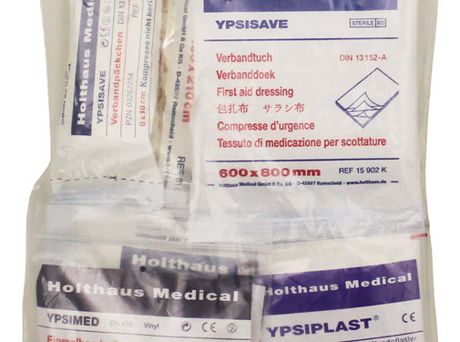 MFH Max Fuchs - assortiment de premiers soins -  HOLTHAUS -  27 pièce -  DIN 13164