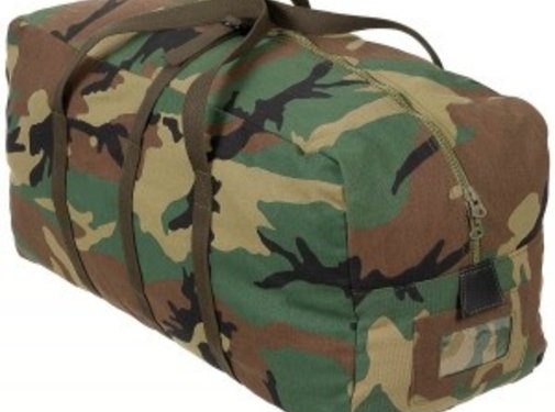 MFH MFH - Leger veldtas - 35 liter - Woodland camouflage - 2 handgrepen