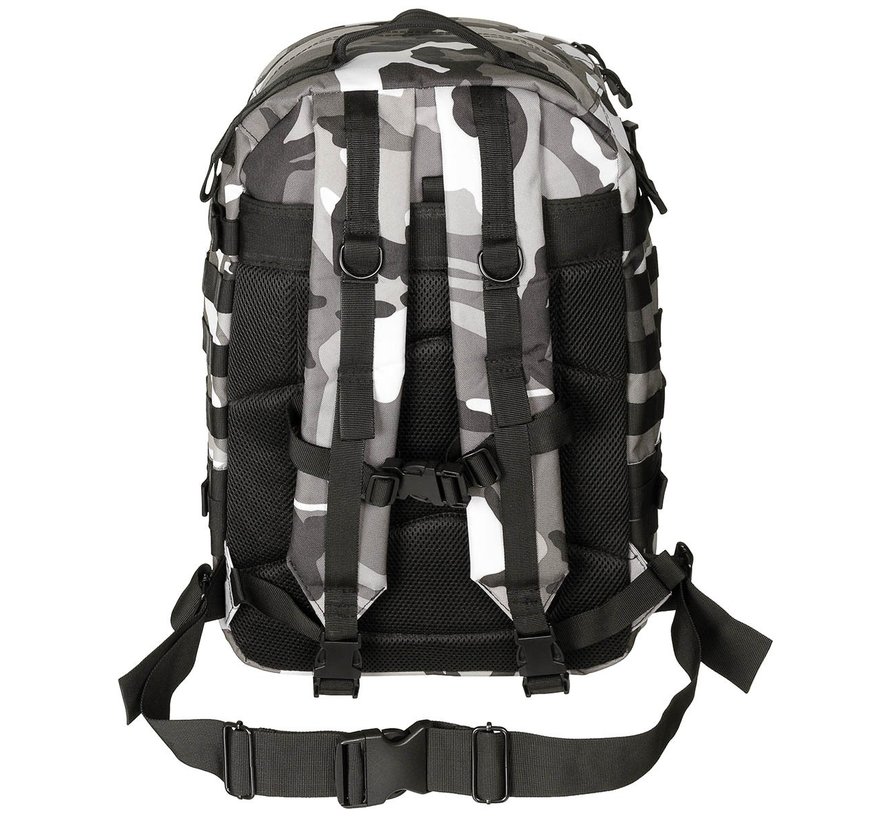 High defence  Amerikaanse  (US) militaire rugzak  Assualt II  met Urban Camouflage  40 L