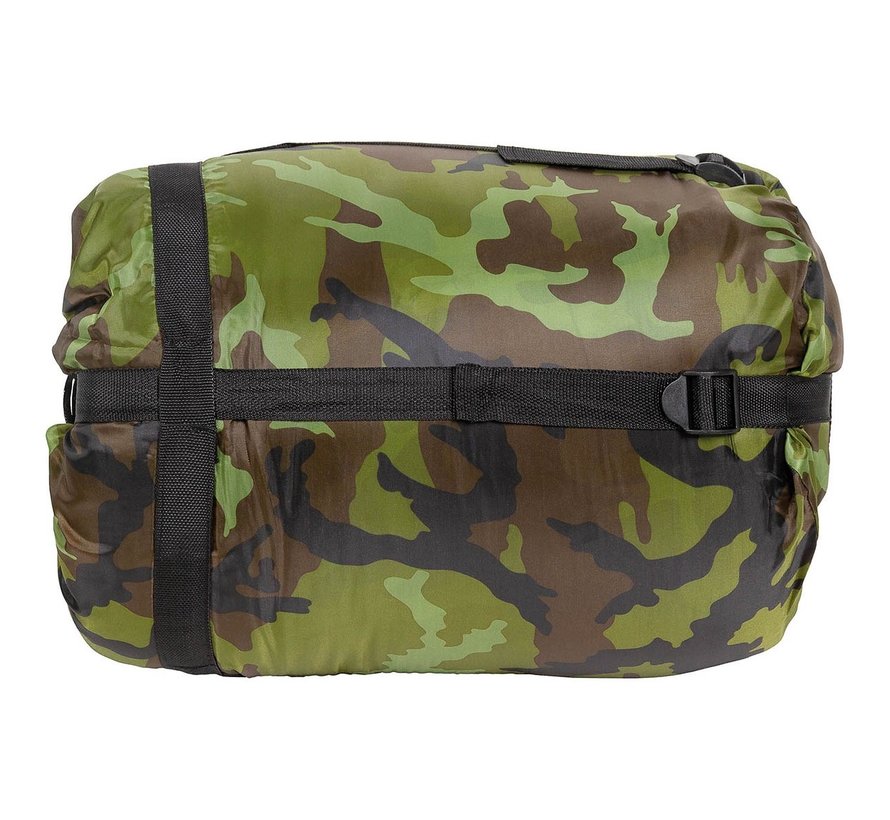 Fox Outdoor - Sac de couchage à 2 couches et capuche - M 95 CZ camouflage