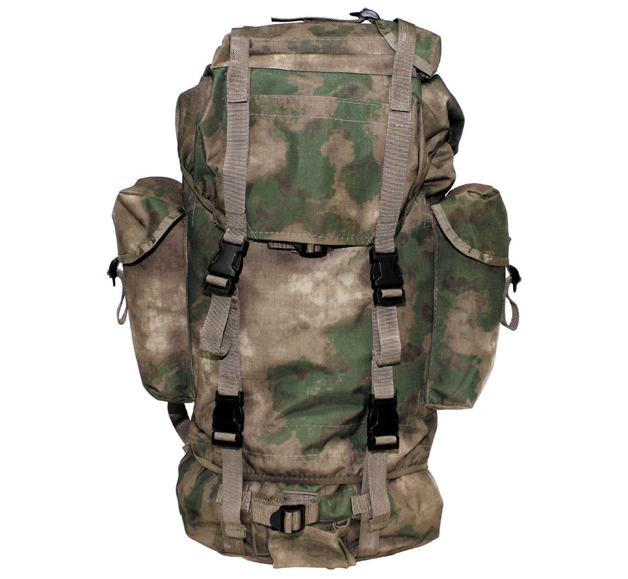 Grote BW Combat leger rugzak van 65 liter met HDT - FG camouflage print