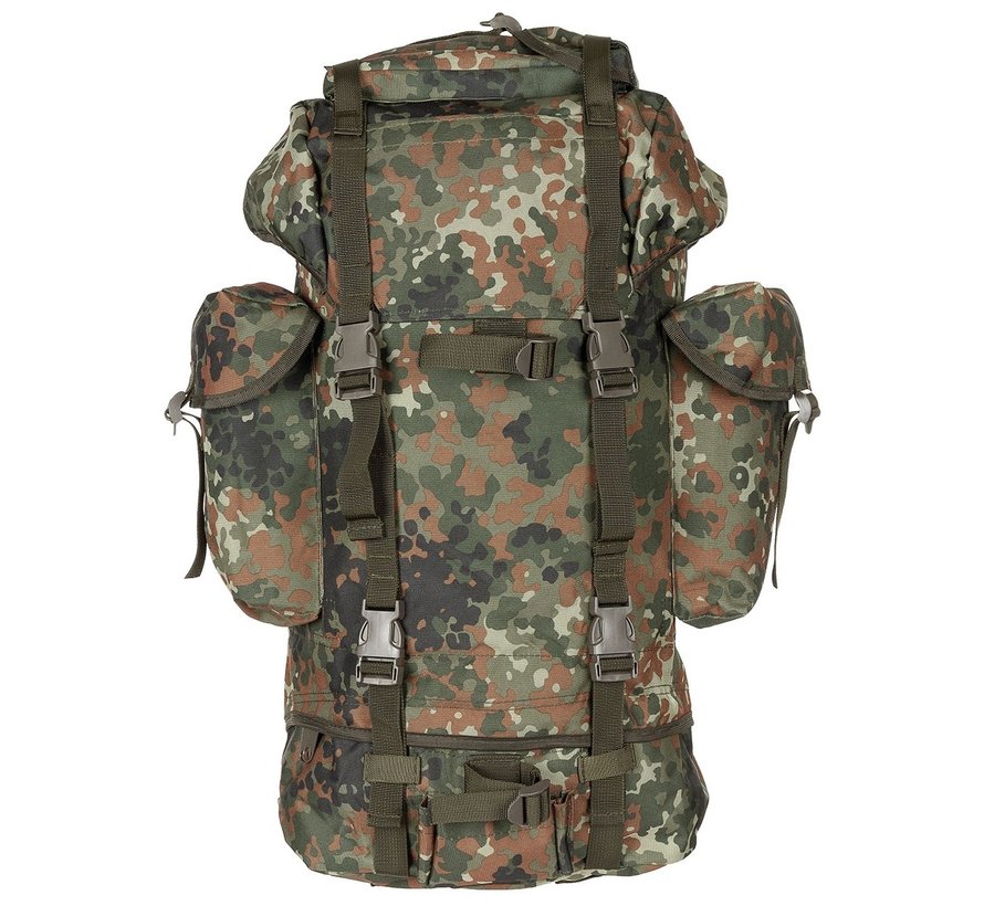 Grands sacs à dos de l’armée BW Combat de 65 litres avec imprimé camouflage BW