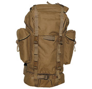 MFH Grands sacs à dos de l’armée BW Combat de 65 litres avec imprimé coyote tan