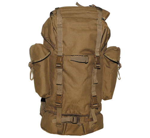 MFH Grands sacs à dos de l’armée BW Combat de 65 litres avec imprimé coyote tan