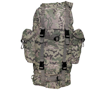 MFH Grands sacs à dos BW Combat Army de 65 litres avec impression de camouflage d’opération