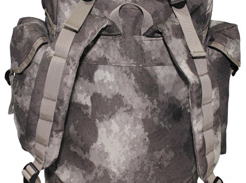 MFH Grands sacs à dos de 65 litres BW Combat army avec impression camouflage HDT