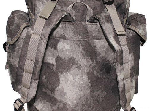 MFH Grote BW Combat leger rugzak van 65 liter met HDT camouflage print