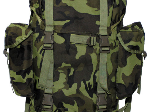 MFH Grands sacs à dos de 65 litres BW Combat army avec impression camouflage M 95 CZ