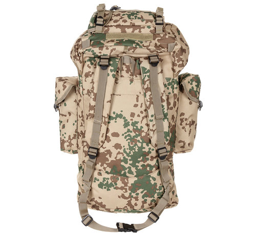 MFH Outdoor Grote BW Combat leger rugzak van 65 liter met  tropen camouflage print