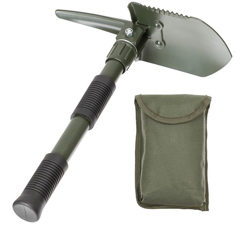 MFH MFH - Mini opvouwbare shovel set  -  3 in 1  -  OD groen