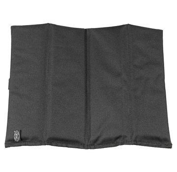 MFH Coussin de siège thermo noir pliable. Idéal pour les activités en déplacement et de plein air.