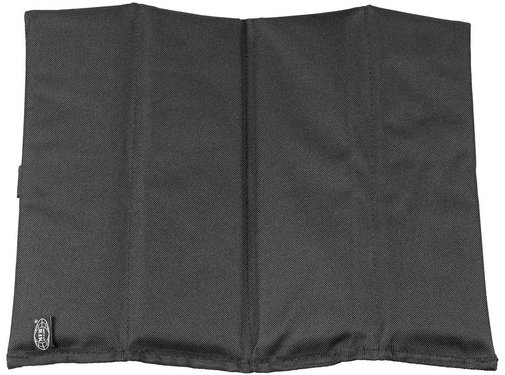 MFH Coussin de siège thermo noir pliable. Idéal pour les activités en déplacement et de plein air.