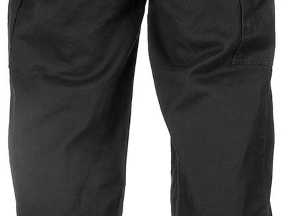MFH MFH - Moleskin Broek  -  Zwart  -  Stonewashed