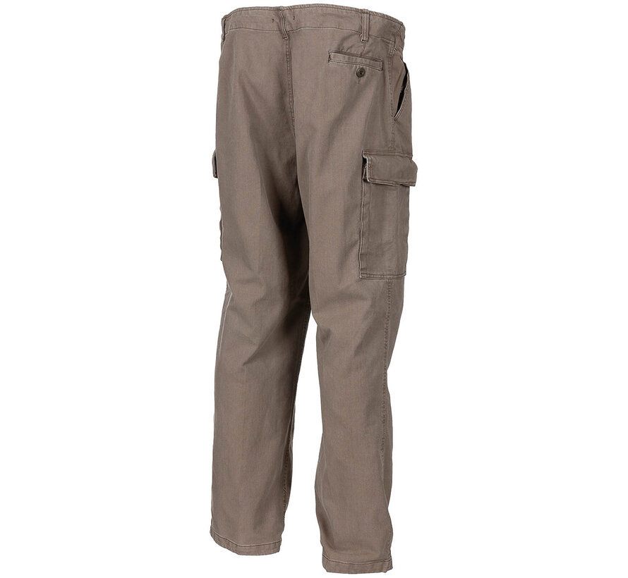 MFH - BW Moleskinhose -  oliv- -  stonewashed