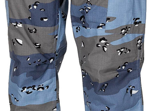 MFH MFH - Amerikaanse gevechtsbroek -  Bdu  -  Rip stop  - Blauwe Chocolate Chip camouflage