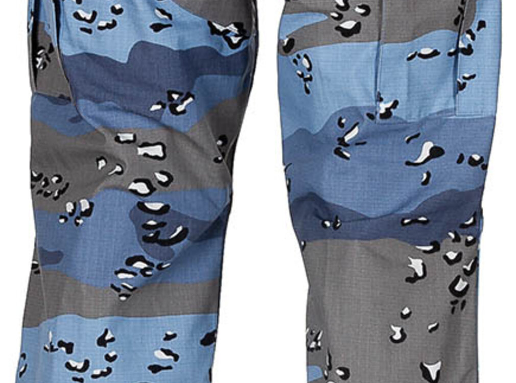 MFH MFH - Amerikaanse gevechtsbroek -  Bdu  -  Rip stop  - Blauwe Chocolate Chip camouflage