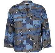 MFH MFH - US BDU Feldjacke -  Rip Stop -  chocolate chip blue camo