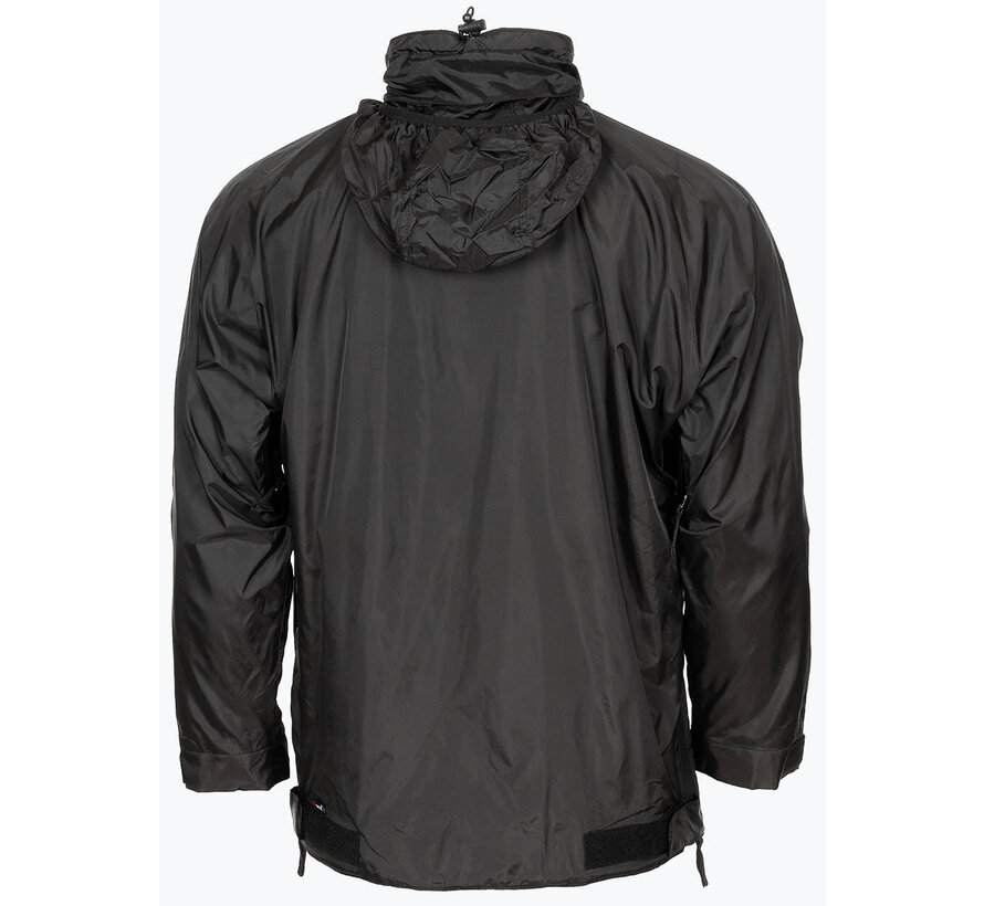 MFH - Britannique. Veste thermique  -  Noir  -  "Lightweight"  -  grandes tailles  -