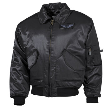 MFH MFH - US CWU Pilotenjacke -  schwarz -  schwere Ausführung