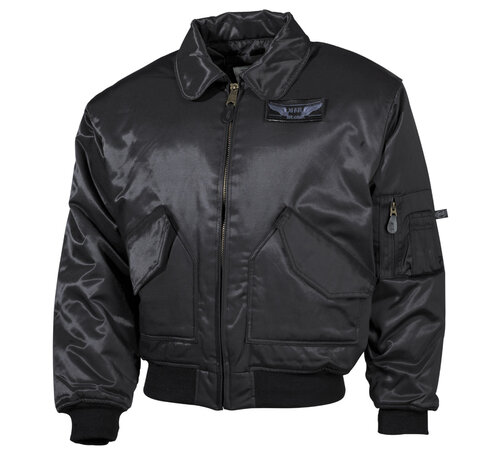 MFH MFH - US CWU Pilotenjacke -  schwarz -  schwere Ausführung